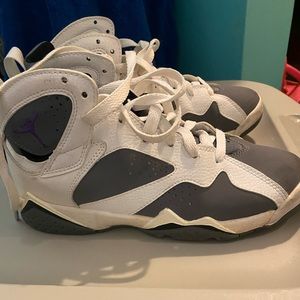 Nike Jordan Kid's Shoes Air Jordan 7 Retro (GS) Flint 4.5